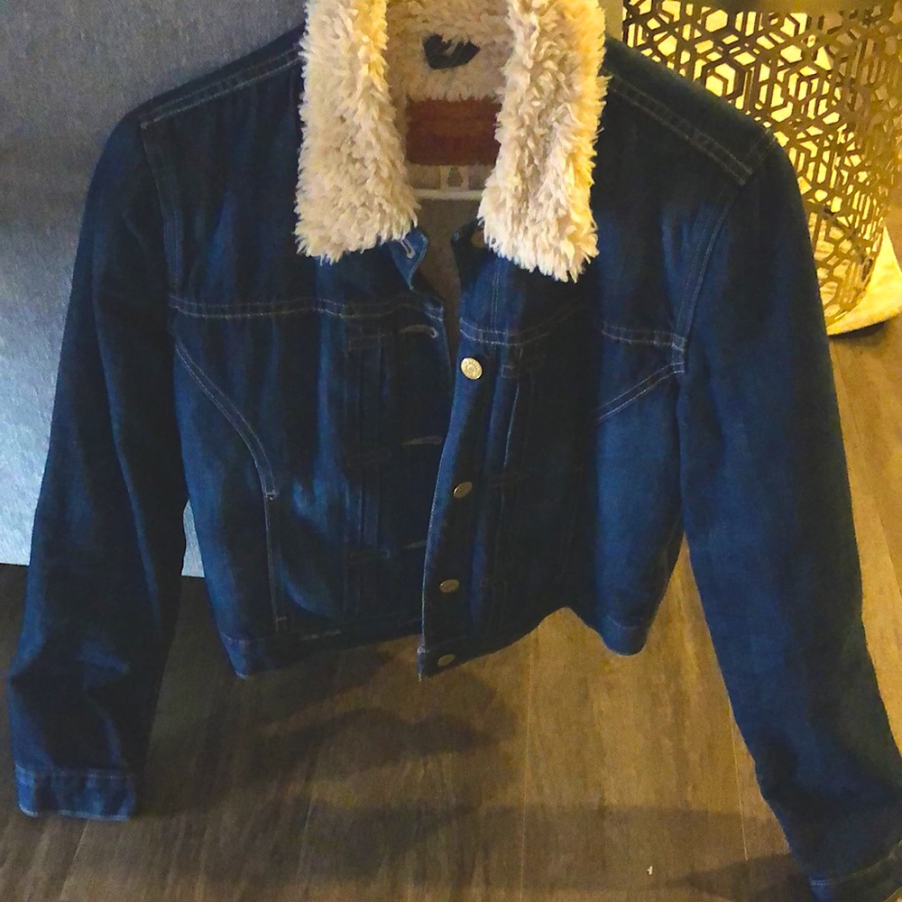 Levi Jean Jacket (fur inside)
